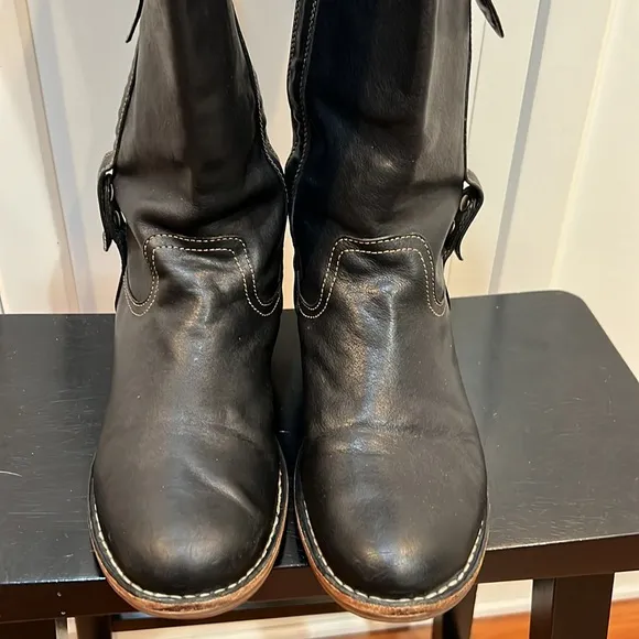 Coach Black Weslyn Boots/Booties Tall Riding Boots