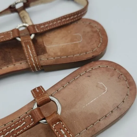 COACH Rue Dog Leash Flat Sandals
