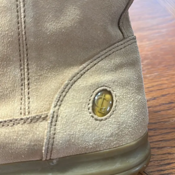 Coach Tatum suede multicolor wool boots sz 9