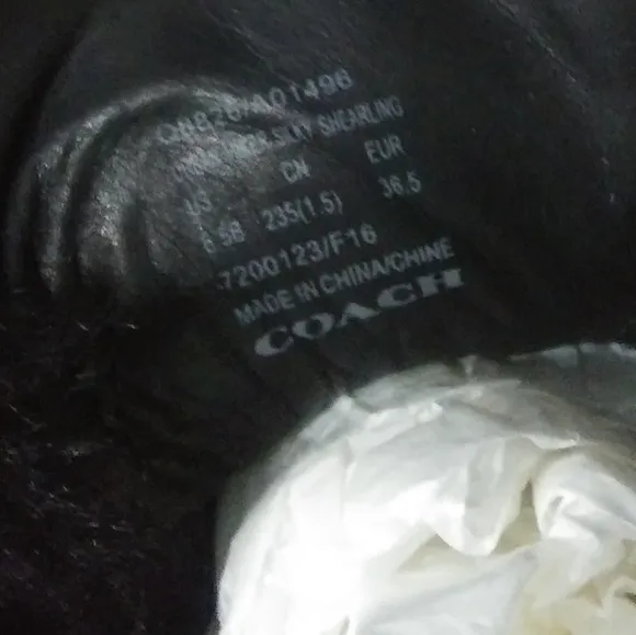 Coach Urban Hiker Boots NIB