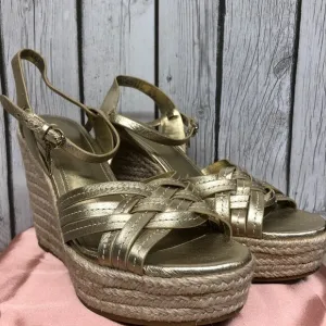 Coach Women's Dottie High-Heel Sandals Size 7.5 B