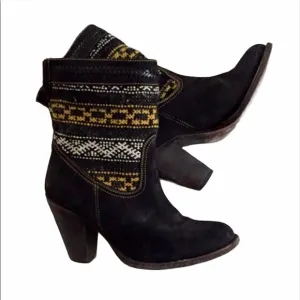 Cobra Society black Otto boots, sz 8