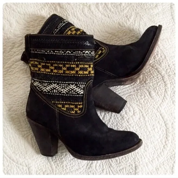 Cobra Society black Otto boots, sz 8