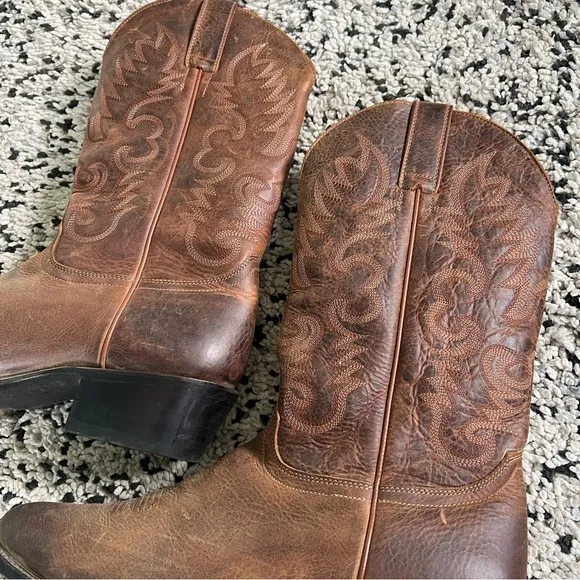 Cody James Cowboy Boots Classic Brown Leather Western BBM121 Men’s Size 12D