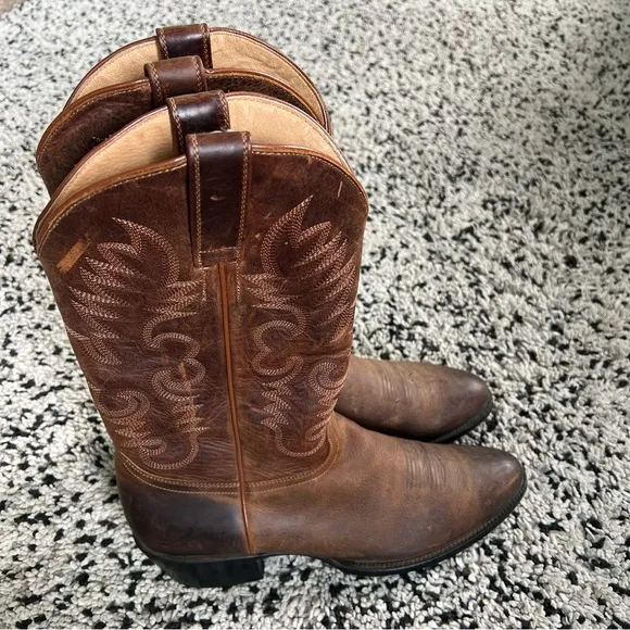 Cody James Cowboy Boots Classic Brown Leather Western BBM121 Men’s Size 12D