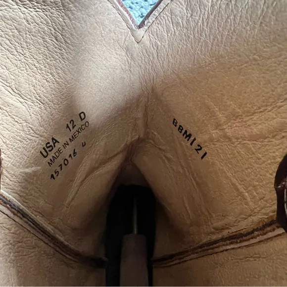 Cody James Cowboy Boots Classic Brown Leather Western BBM121 Men’s Size 12D