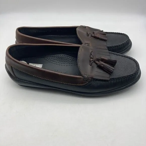 Cole Haan Black/Brown Leather Men’s Loafers Size 9