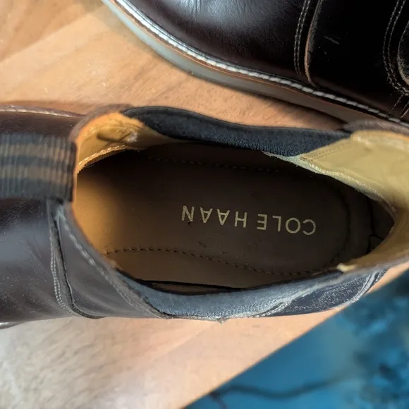 Cole Haan Brown Chukka Boots Sz 8 Men's Excel Used Cond Versatile