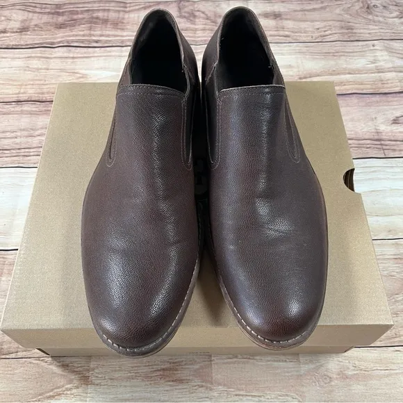 Cole Haan Brown Goring Casual/Dress Loafers Slip‎ On Laceless Mens 13M C09802