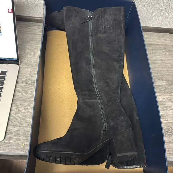 Cole Haan Denise Suede Leather Boots