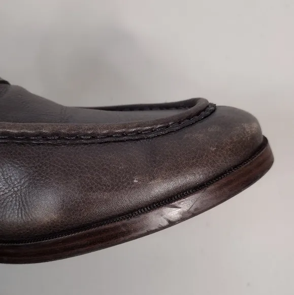Cole Haan Grand Jefferson Leather Office Dress Penny Slip On Loafers Size 11