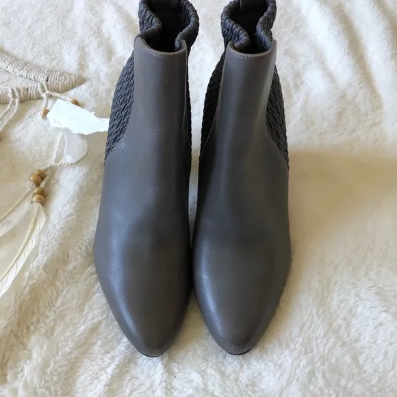 Cole Haan Grand os grey boots NWOT