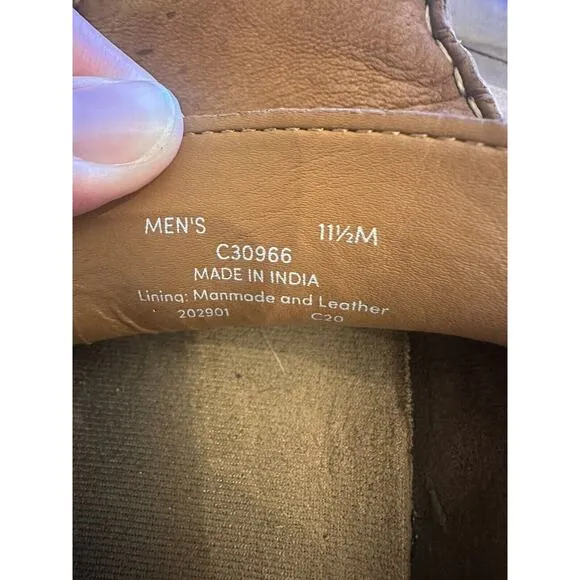 Cole Haan Grand Os Men's Wyatt Penny Driver Style C30966 Suede Brown Size 11.5