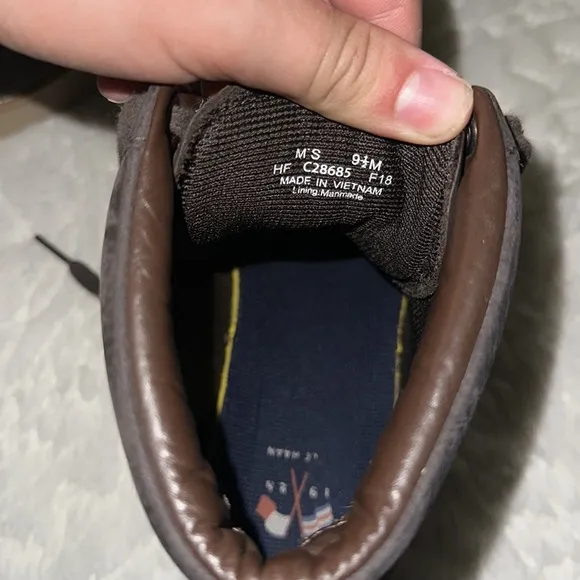 Cole Haan Grand.os Brown Camo Leather Boots