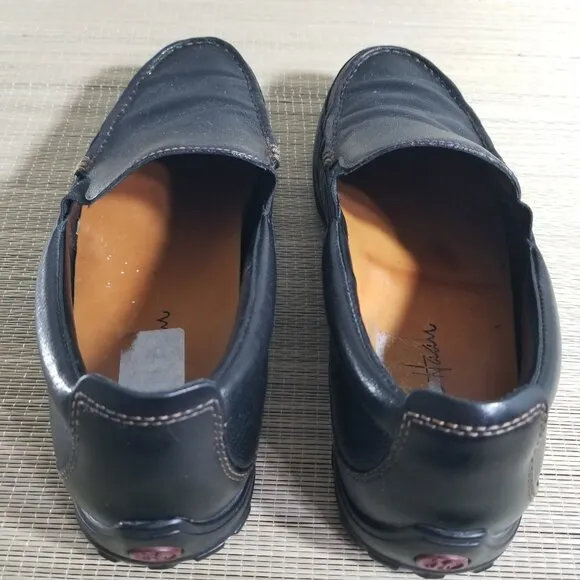 Cole Haan Mens 8.5 M Tucker Venetian Slip-On Loafers Black Leather Casual