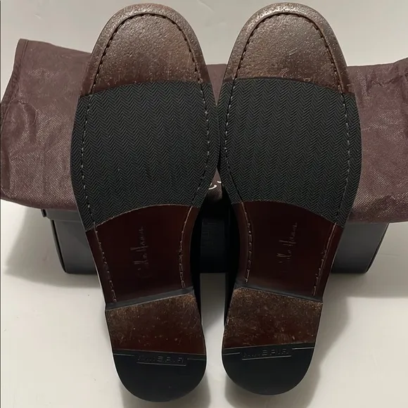 Cole Haan Men's Black Penny Pinch Loafers Sz 9M
