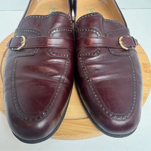Cole Haan mens loafers 8 Italian leather made in Italy Vintage