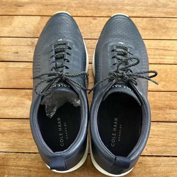 COLE HAAN MEN´S OG SPORT II NAVY LEATHER FASHION SNEAKERS 13