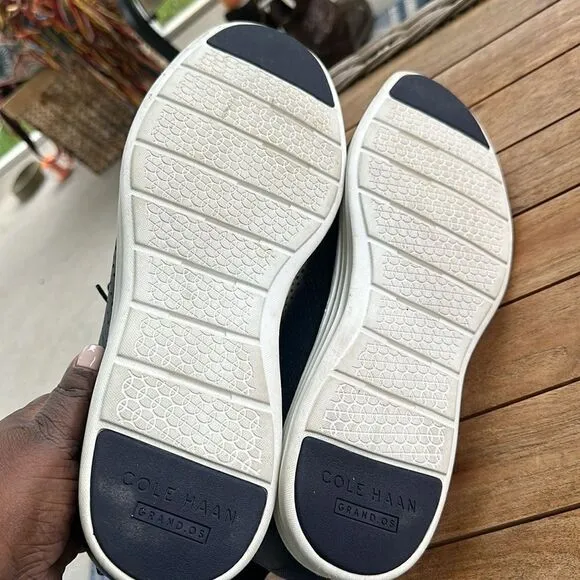 COLE HAAN MEN´S OG SPORT II NAVY LEATHER FASHION SNEAKERS 13
