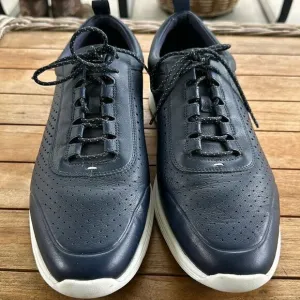 COLE HAAN MEN´S OG SPORT II NAVY LEATHER FASHION SNEAKERS 13