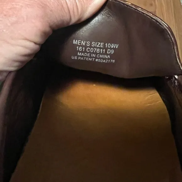 Cole Haan Mens Size 10.5 M Tucker Venetian Brown Loafer Moc Leather Loafers VGUC