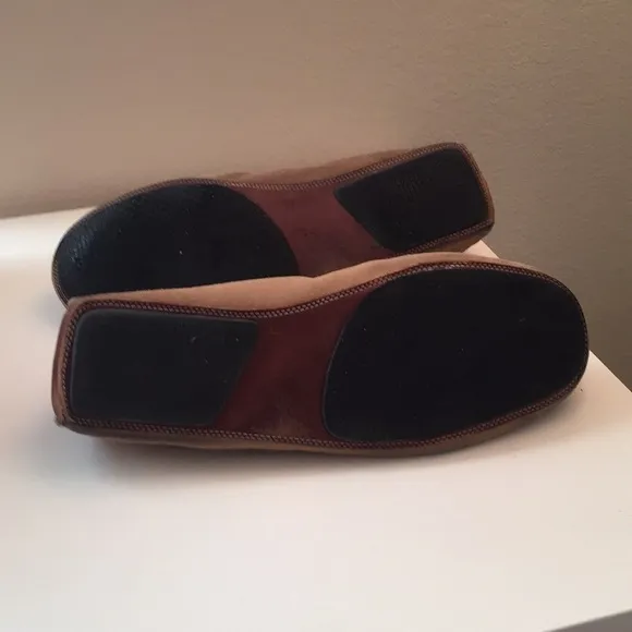 Cole Haan Men's suede and leather loafers.