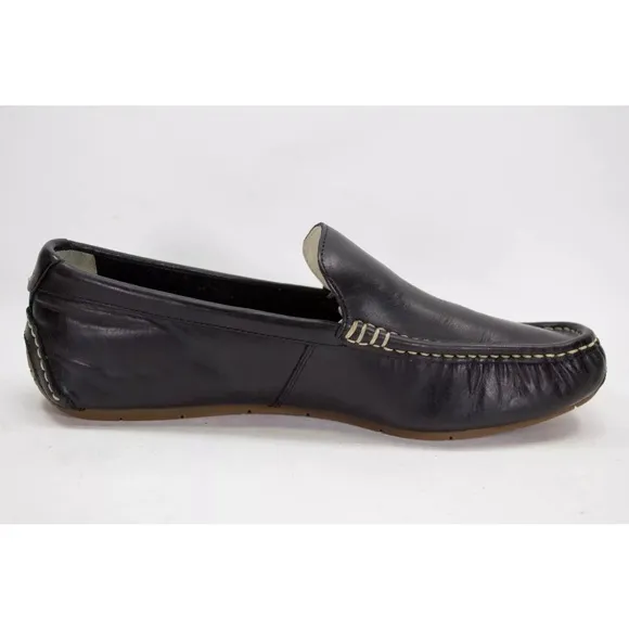Cole Haan Mens US 10 M Somerset Venetian II Black Slip On Casual Loafers C11402