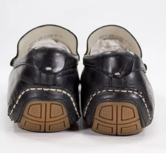 Cole Haan Mens US 10 M Somerset Venetian II Black Slip On Casual Loafers C11402