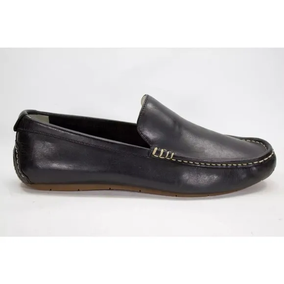 Cole Haan Mens US 10 M Somerset Venetian II Black Slip On Casual Loafers C11402