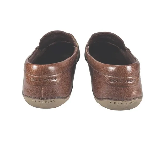 Cole Haan Motogrand Loafers Brown Leather Size:9.5