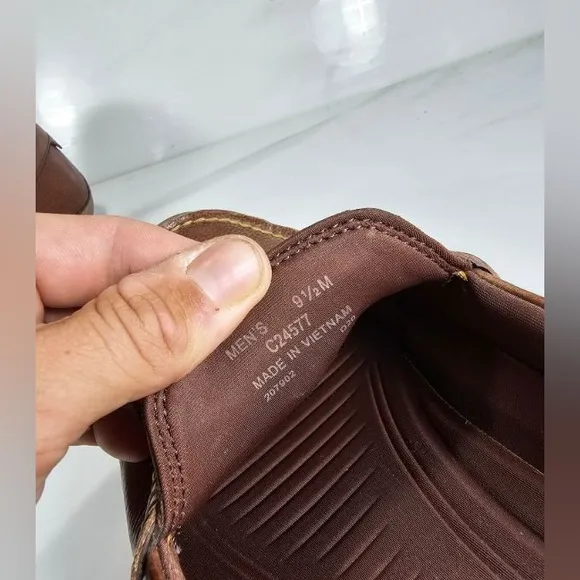 Cole Haan Motogrand Loafers Brown Leather Size:9.5