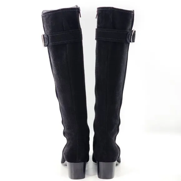 COLE HAAN NWOB Oriana Suede Knee-High Tall Boots Zip
