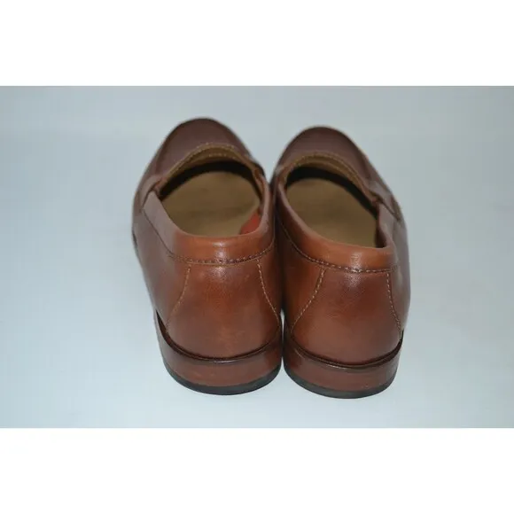 Cole Haan Pinch Grand C12760 Penny Loafers Men's 8 M Brown Leather Slip-On Shoes
