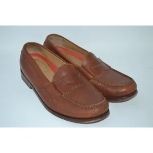 Cole Haan Pinch Grand C12760 Penny Loafers Men's 8 M Brown Leather Slip-On Shoes