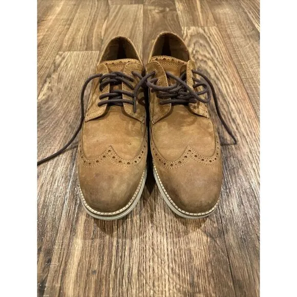 Cole Haan Shoes Men Original Grand Wing Wingtip Lace Up Grand.OS C30345 Sz 9.5