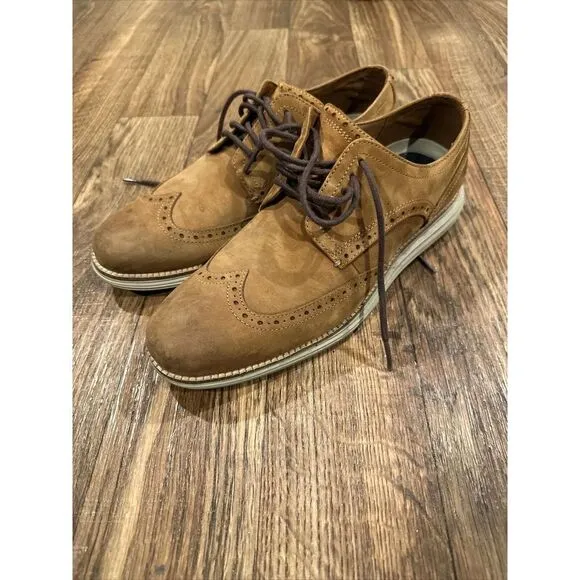 Cole Haan Shoes Men Original Grand Wing Wingtip Lace Up Grand.OS C30345 Sz 9.5