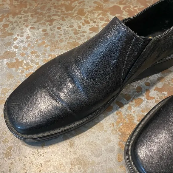 Cole Haan Studio Loafers leather Shoes Men 11 Leather Black Slip Ons