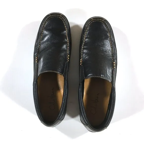 Cole Haan Tucker Venetian Slip On Loafers Mens Size 11 M Black Leather C03557