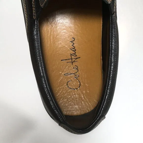 Cole Haan Tucker Venetian Slip On Loafers Mens Size 11 M Black Leather C03557