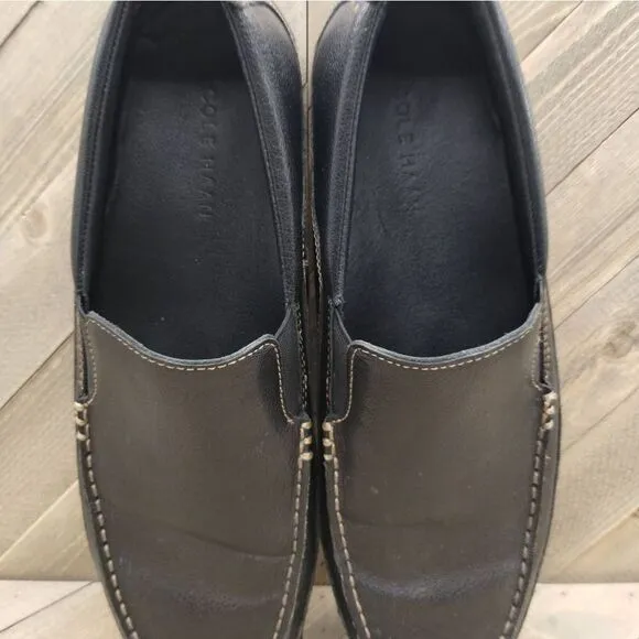 Cole Haan Tucker Venetian Slip On Loafers Mens Size 10.5 M Black Casual Shoes‎