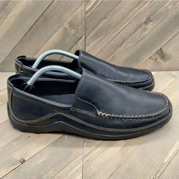 Cole Haan Tucker Venetian Slip On Loafers Mens Size 10.5 M Black Casual Shoes‎