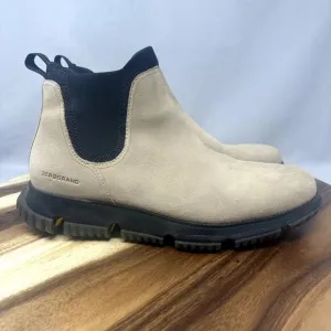 Cole Haan Zerogrand Men's 11 Waterproof Boots Suede Chelsea Slip On C31882