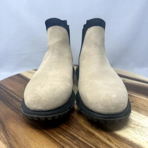 Cole Haan Zerogrand Men's 11 Waterproof Boots Suede Chelsea Slip On C31882