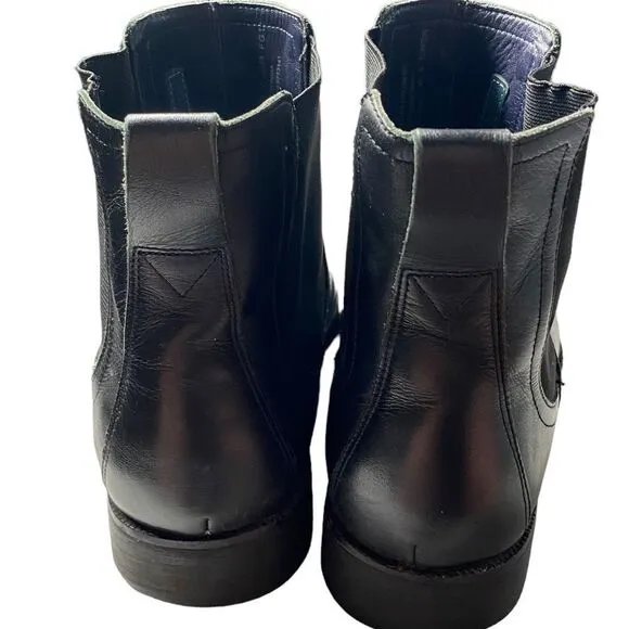 Cole Haan Men’s Sz 9 Black Pull On Ankle Boots