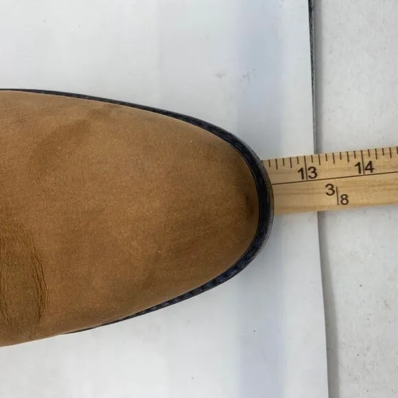 Cole Haans Chelsea Boots Mens 9 M Brown Suede Leather Ankle Boots