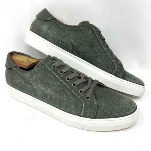 Collegium Men’s Pillar Low Fashion Sneaker Sz 45 (12-12.5) Military Canvas Olive