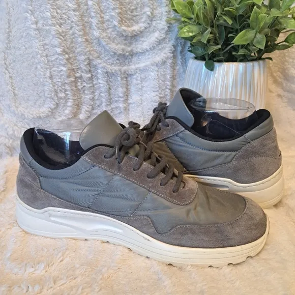 Common Projects Cross Trainer Leather Grey Sneakers $515 Women's Size 10 US