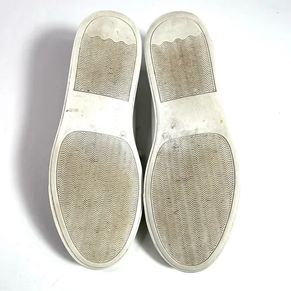 Common Projects Retro Leather Sneakers 2295 in White with Black Heel Size 42