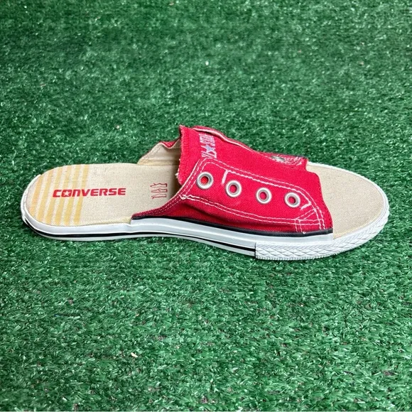 Converse All Star Cutaway Slides Slip On Sandals Classic Red Womens Size 9 - NEW