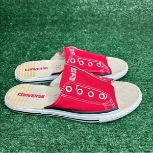 Converse All Star Cutaway Slides Slip On Sandals Classic Red Womens Size 9 - NEW